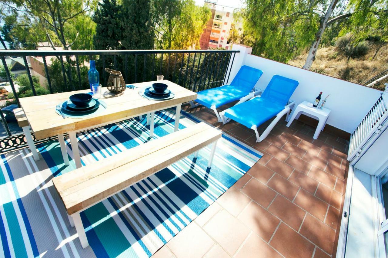 شقة Pedregalejo Sun & Relax مالقة المظهر الخارجي الصورة
